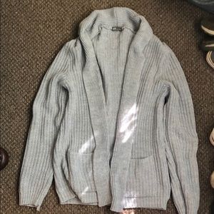 ASOS Heavy-Weight Gray Cardigan